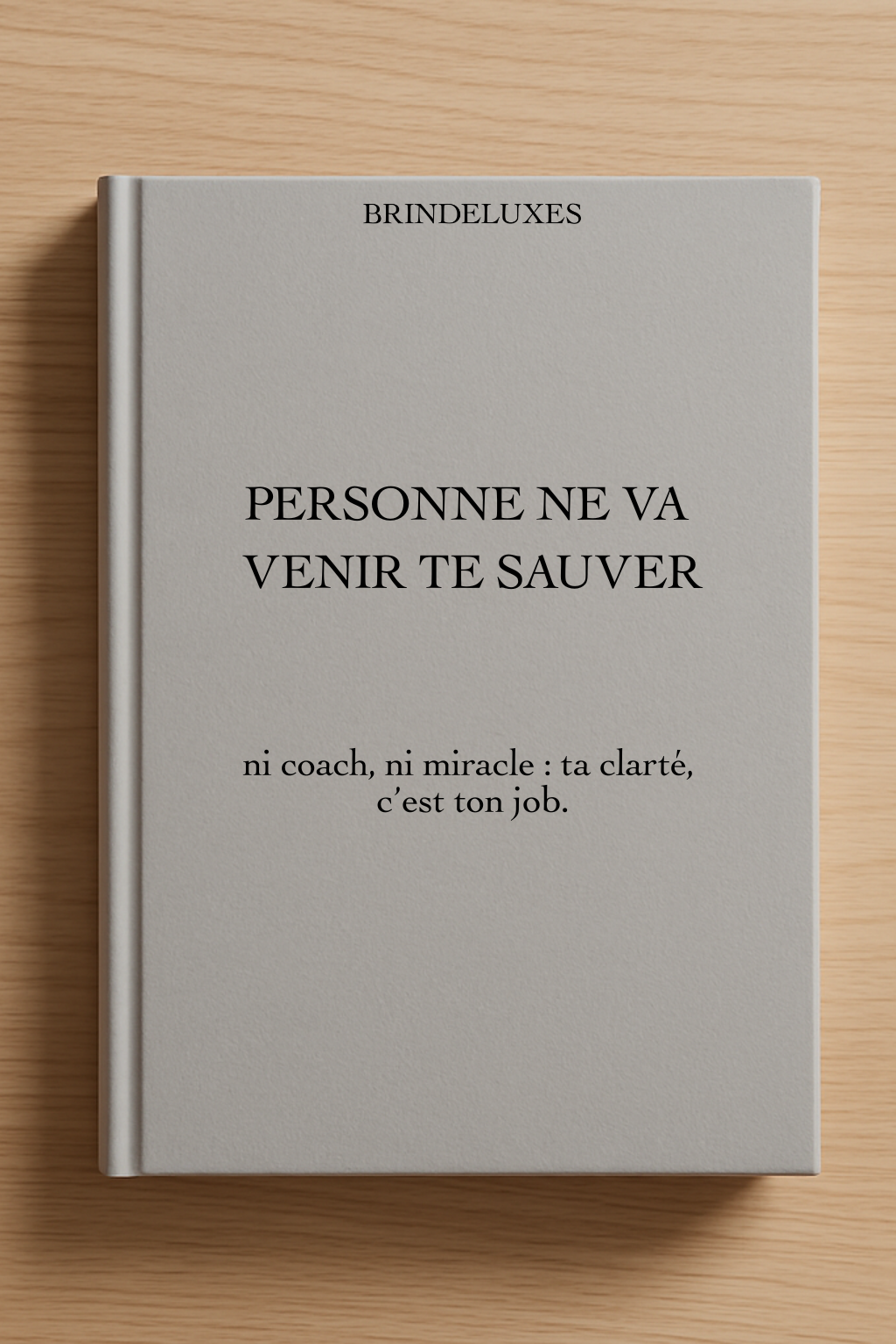 E-book personne ne va venir te sauver